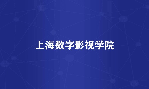 上海数字影视学院