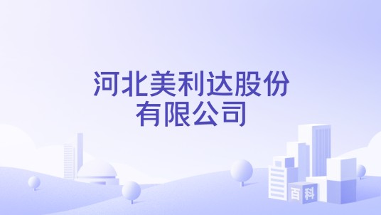 河北美利达股份有限公司