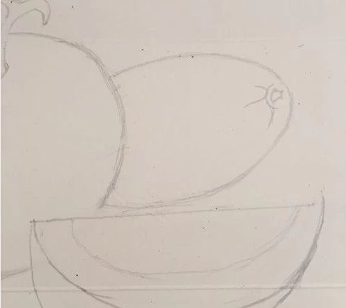 哈密瓜怎么画简笔画