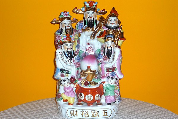 五路财神都指谁?