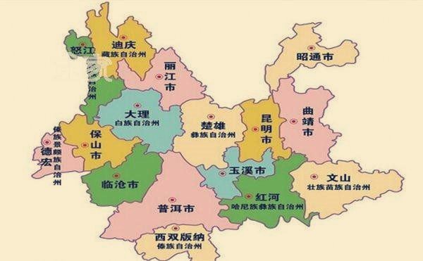 云南省各市县的海拔具体是多少？
