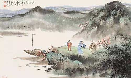 春夜别友人陈子昂注音