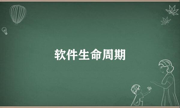 软件生命周期