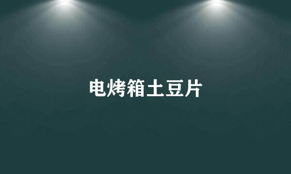 电烤箱土豆片