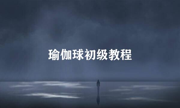 瑜伽球初级教程
