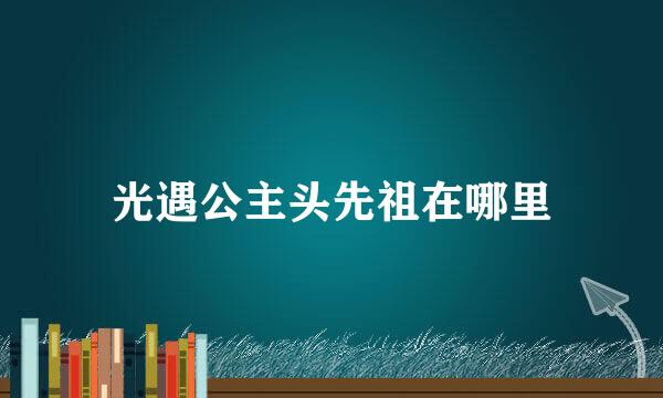 光遇公主头先祖在哪里