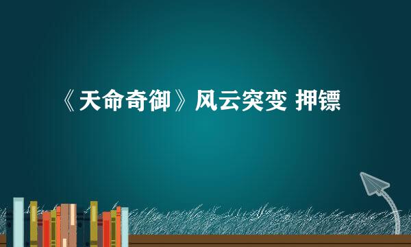 《天命奇御》风云突变 押镖