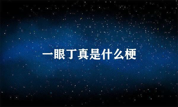 一眼丁真是什么梗