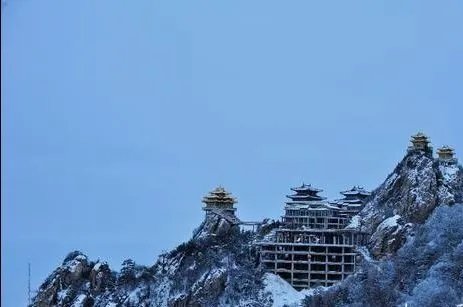 河南都有哪些景区飘起鹅毛大雪?