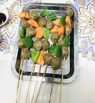 烤牛肉丸