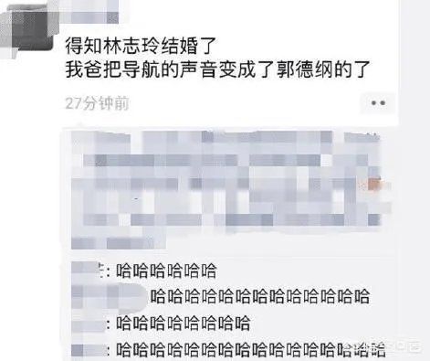志玲结婚,一位大叔将导航语音换成郭德纲,你怎么看?