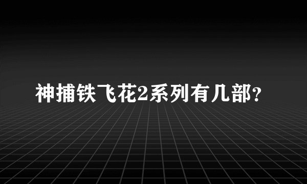 神捕铁飞花2系列有几部？