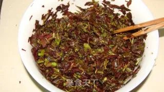香椿芽炒鸡蛋
