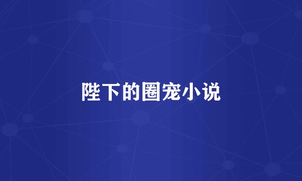 陛下的圈宠小说