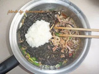 山野菜烧肉