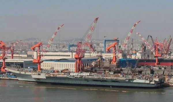 崇明长兴岛的造船基地