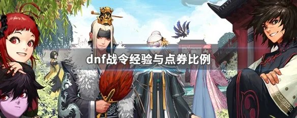 dnf战令经验与点券比例