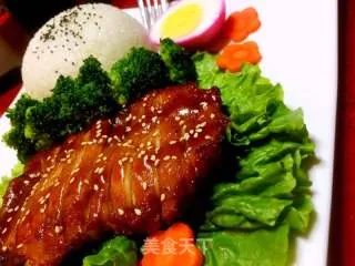 照烧鸡腿饭