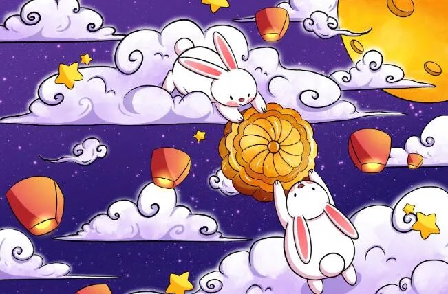 中秋节唯美图片和祝福语