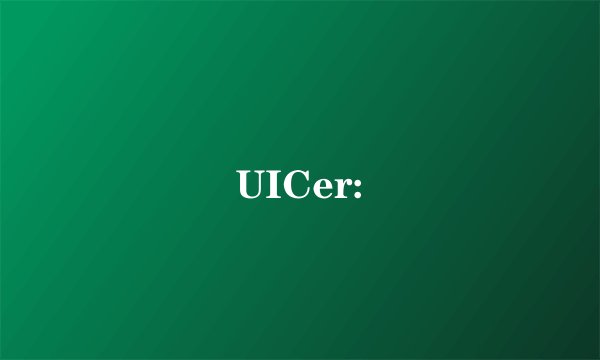 UICer: