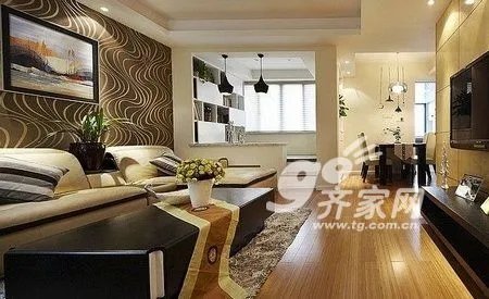 花样美男自装79平简约时尚家 帅就要帅到家