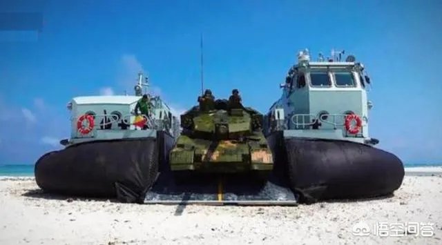 05式两栖步兵战车本身可以海上浮渡,为何还要用726气垫登陆艇运输?