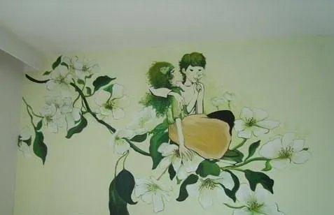手绘墙面鉴赏
