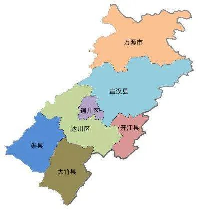四川市达川地区