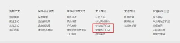 深圳市 华为手机专卖店地址？