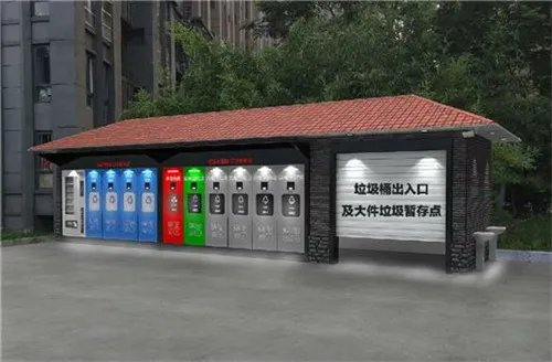 小区垃圾分类垃圾房如何选址