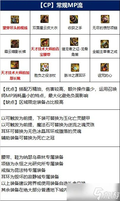 DNF召唤师110级装备搭配攻略