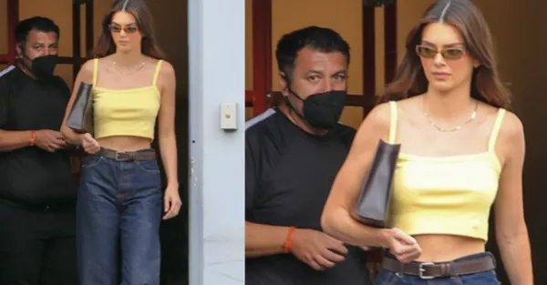 肯达尔·詹娜被曝与男友分手后出街,二人看起来有多登对?