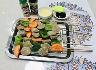 烤牛肉丸