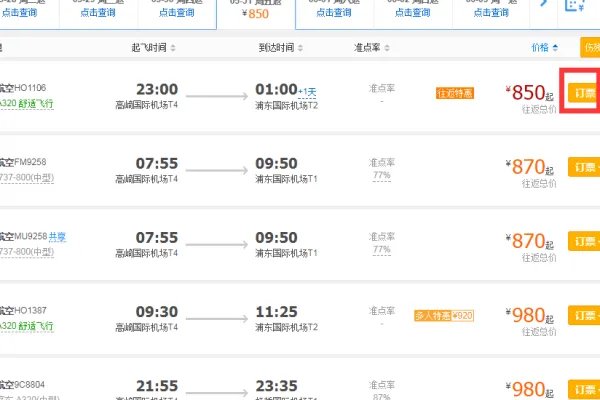 急求携程网订机票的详细步骤!