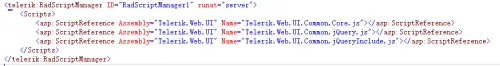 telerik:RadGrid 如何使用