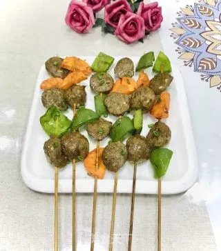 烤牛肉丸