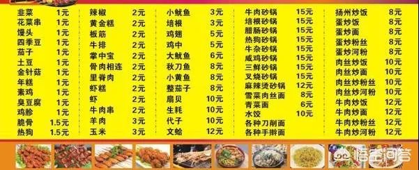 烧烤店一般是怎样给食品定价格的?