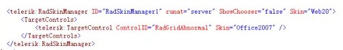 telerik:RadGrid 如何使用