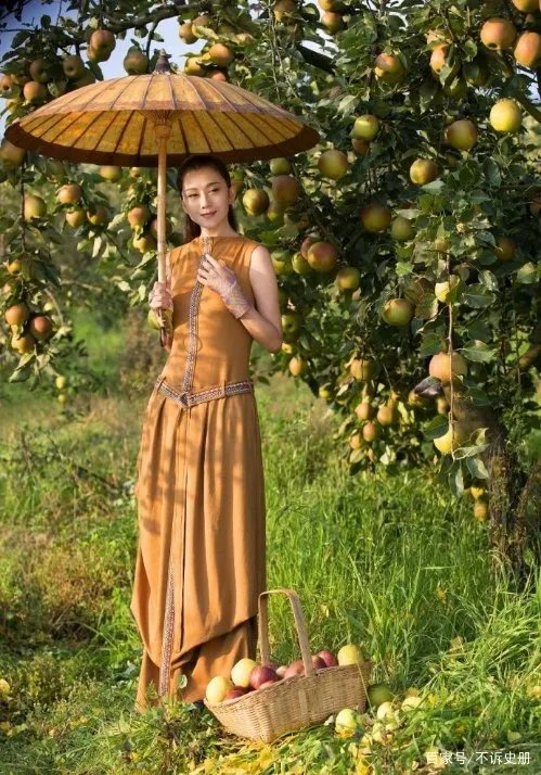 穿黄色民族风长裙的杨丽萍是不是看起来气质很好？