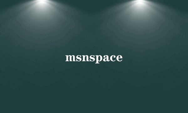msnspace