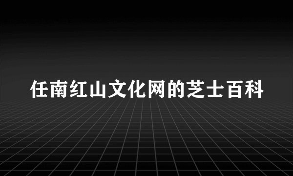 任南红山文化网的芝士百科