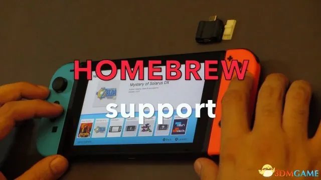 Switch破解新进展:最新固件也能玩破解自制软件
