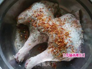 秘制蜂蜜脆香烤鸭腿(锡纸)